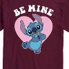 Men's - Lilo and Stitch - Be Mine Short Sleeve Graphic T-Shirt - 2 of 4