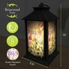 Briarwood Lane Easter Lantern 13.5" x 5.5" x 5.5" He Is Risen Lilies For Easter Lantern - 3 of 3