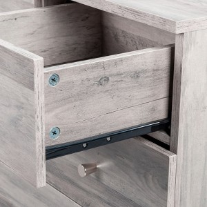 Karl Home 5-Drawer Grey Particle Board 25.98in. W Chest of Drawer - 1 of 4