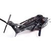 Sikorsky MH-53E Sea Dragon Helicopter "US Navy, Vanguard, Tail Number 555" Dark Gray 1/72 Diecast Model by Panzerkampf - 4 of 4