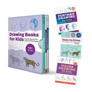 Drawing Books for Kids Box Set - by  Rockridge Press (Paperback)