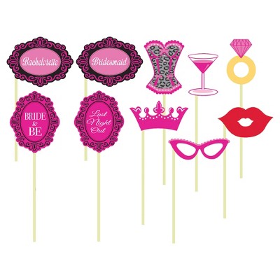 bachelorette party photo booth props