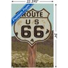 Trends International Lantern Press - Flagstaff, Arizona, Route 66 Unframed Wall Poster Prints - 3 of 4