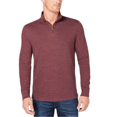 Club Room Mens Quarter-Zip Pullover Sweater