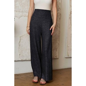 Women's Sparkle Luxe Wide Leg Pants - DAVI & DANI - 1 of 4