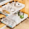 Pull Out Cabinet Organizer, Kitchen Slide Out Storage Drawers Cabinet Roll Out Drawers Shelf for Kitchen Pantry Bathroom Organization - 2 of 4