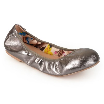 Journee Collection Womens Lindy Slip On Round Toe Ballet Flats