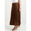 June + Vie by Roaman's Women's Plus Size Pleated Midi Skirt - image 4 of 4