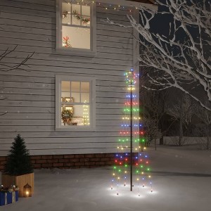 vidaXL Christmas Tree with Spike Warm White 108 LEDs 6 ft - 1 of 4