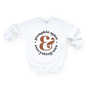 Simply Sage Market Women's Graphic Sweatshirt Pumpkin Spice Everything Nice - 1 of 2