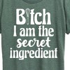 Women's - Instant Message - B|tch I am the Secret Ingredient Short Sleeve Graphic T-Shirt - 2 of 4
