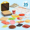 Joyfy Play Food Toy for Kids Ages 3-6，35 Pcs Interactive Panini Sandwich Maker Toy，Pretend Play Kitchen for Girls Boys Christmas Birthday Gift - 4 of 4