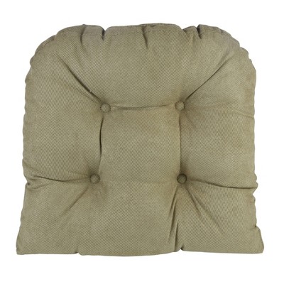 15 in. x 16 in. Gripper Non-Slip Twillo Thyme Tufted Chair