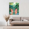 Stupell Industries Monkey Forest Stairs to Temple Canvas Art - 3 of 4