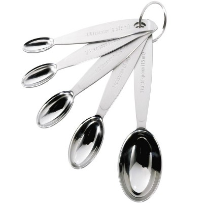 Cuisinart 6pc Stainless Steel Magnetic Measuring Spoon Set : Target