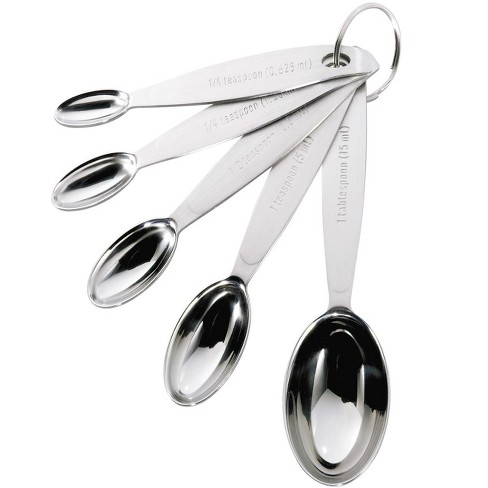 Cuisinart 6pc Stainless Steel Magnetic Measuring Spoon Set