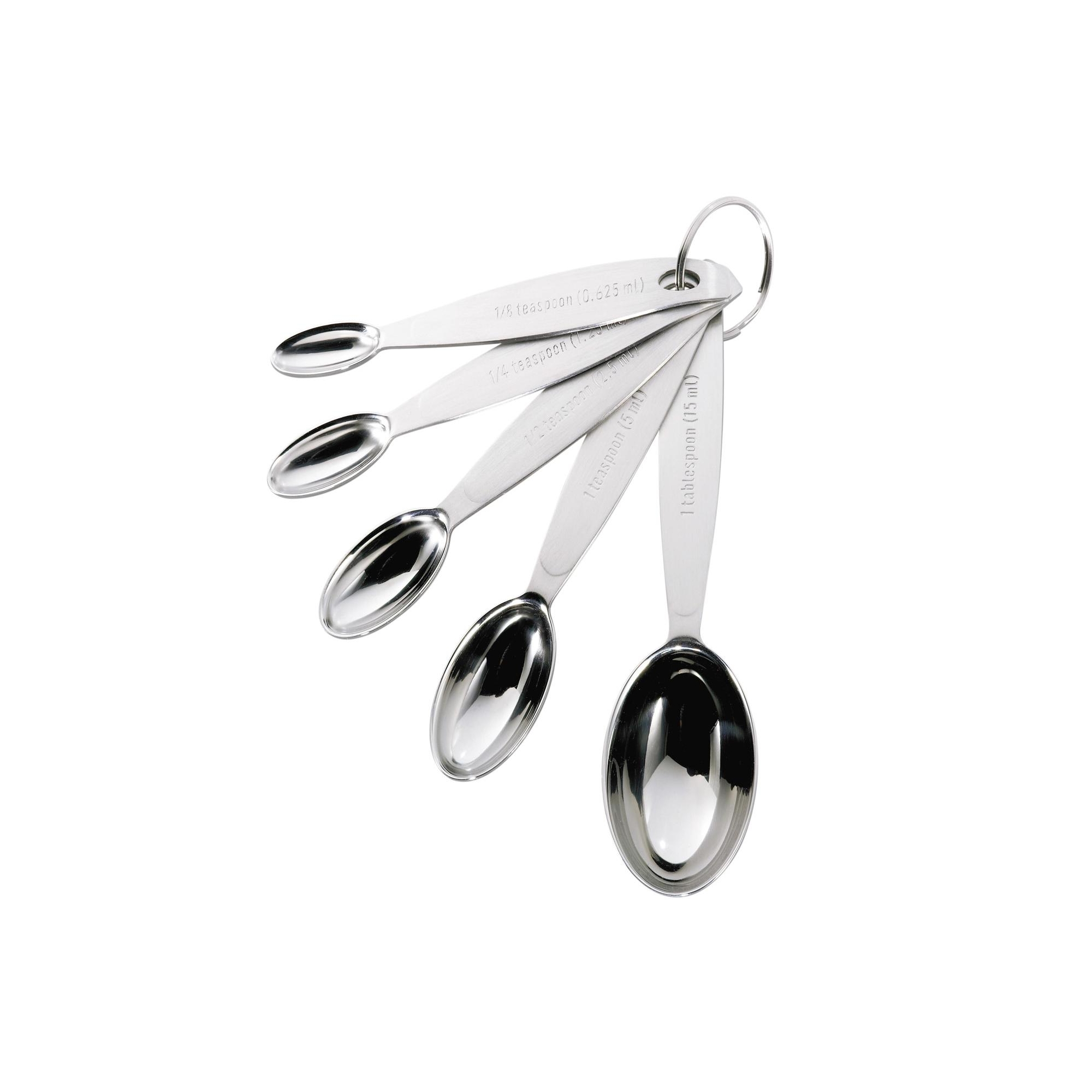 Cuisipro Stainless Steel Measuring Spoon Set, 5 Piece