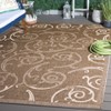 Courtyard CY2665 UV & Stain Resistant Non-Shedding Power Loomed Indoor/Outdoor Rugs - Safavieh - 2 of 4