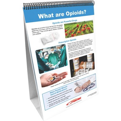 Sportime All About Opioid Drugs Flip Chart Set, Grades 5 through 12