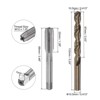Unique Bargains Cobalt High Speed Steel Straight Flute Twist Drill Bit Tap and Bit Set - 2 of 3