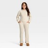 Girls' Ribbed Flare Pants - Cat & Jack ™ - 3 of 3