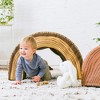 ECR4Kids SoftZone Tree Tunnel and Climber, Chocolate, 2-Piece - 3 of 4