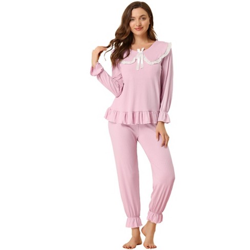 Organic Cotton Peter Pan Collar Pyjamas / Pajamas