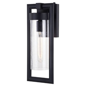 Vaxcel Malmo 1 - Light Wall Light in  Matte Black - 1 of 4