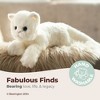 Bearington Muffin Plush Stuffed Animal White Cat, Kitten 15 inch - 2 of 4