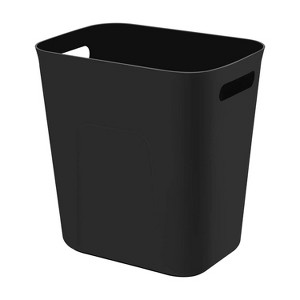 Aoibox Plastic Small Trash Can Wastebasket, Garbage Container Basket for Bathrooms, Laundry Room, Kitchens, Offices, Kids Rooms, Dorms - 1 of 4