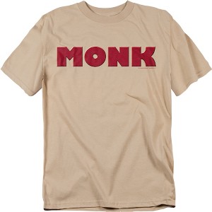 Monk Logo Adult T-Shirt - 1 of 4