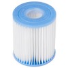 Intex 330 GPH Easy Set Filter Pump System for Above Ground Swimming Pools with GFCI and Type H Filter Cartridge Replacements, (6 Pack) - 4 of 4