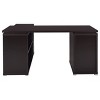 Vynxaria Tona Cappuccino 3-Drawer L-shape Computer Desk - 3 of 4