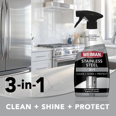 Weiman Stainless Steel Cleaner and Polish - Thumbnail 2