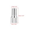 Unique Bargains Chrome Tyre Wheel Valve Stem Cap Extension Extender for Car Truck Silver Tone 2 Pcs - 3 of 4