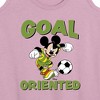 Women's - Disney - Soccer Goal Graphic Racerback Tank - 2 of 4