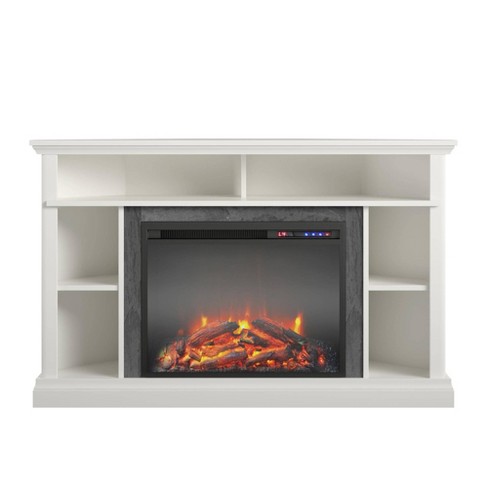 50 Irving Electric Corner Fireplace Tv, Corner Faux Fireplace Tv Stand