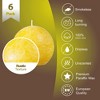 Spaas Rustic Ball Candles – Set of 6 Unscented Decorative Round Candles - 3 Inch Diameter - Available in 12 Colors - 2 of 4