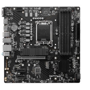 MSI Pro Gaming Desktop Motherboard PRO B760M-P DDR4 - Intel B760 Chipset - Mini ATX - 1 of 4