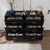 Acekool 6 Drawer Dresser, Modern Chest with Gold Handles and Legs, Storage Cabinet for Bedroom or Living Room - 2 of 4