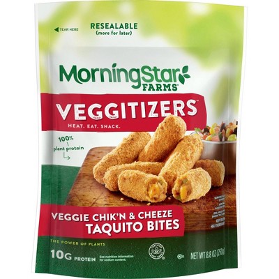 Morningstar Farms Vegan Frozen Taquito Bites - 8oz