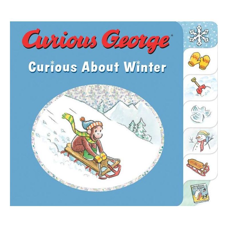 Curious George Curious about Winter - by  H A Rey (Board Book), 1 of 2