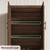 TackView Storage Cabinet with 4 Doors and Adjustable Shelves - Freestanding Kitchen Pantry Cupboard with Magnetic Doors for Dining and Living Room - 4 of 4