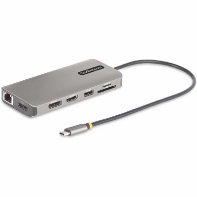 StarTech.com USB-C Multiport Adapter with HDMI, DisplayPort, USB-A, 100W PD, Model 154B-USBC-MULTIPORT