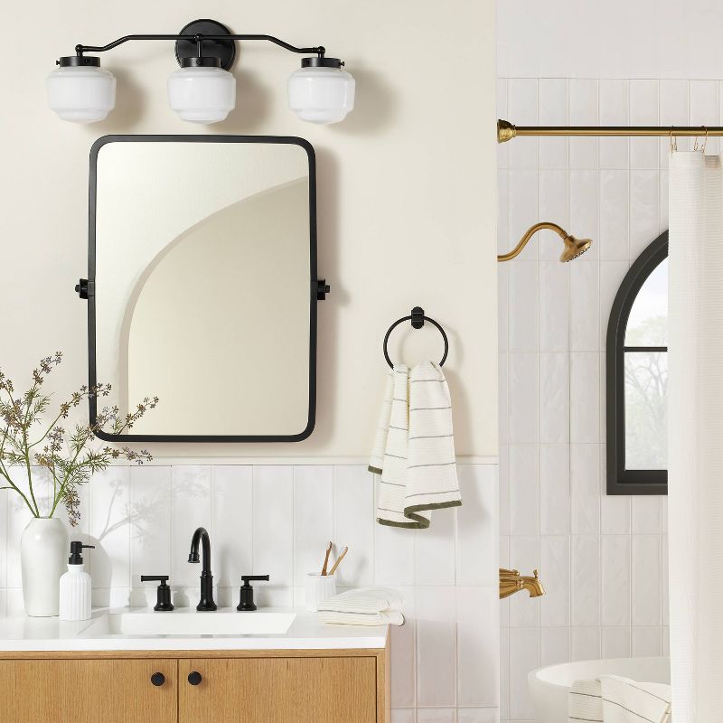 22"x30" Rectangular Bathroom Vanity Pivot Mirror - Hearth & Hand™ with Magnolia, 3 of 8