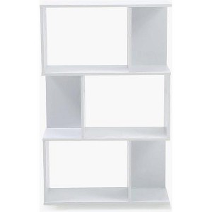 LIVAREEmlen Simple Household White Bookshelf - 1 of 4
