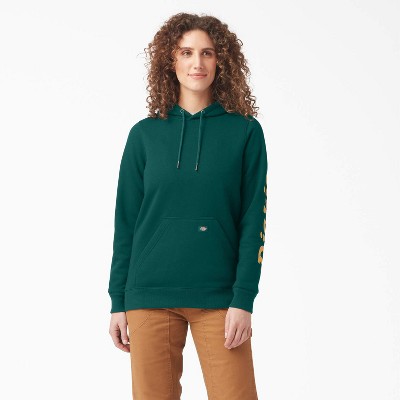 Dickies Women's Heavyweight Logo Sleeve Hoodie