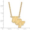 Black Bow Jewelry 10k Yellow Gold Central Florida Knights NCAA Necklace 18 Inch - 2 of 4