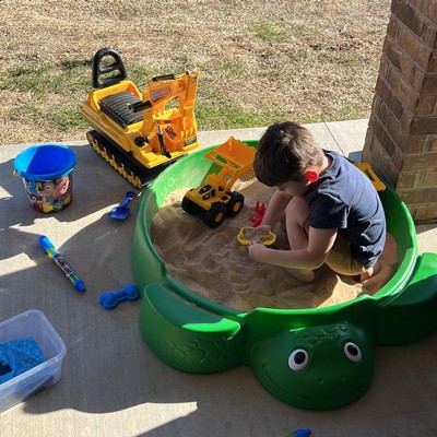 Kinetic Sand Surprise in my @Little Tikes turtle sandbox part 2 ! 🐢