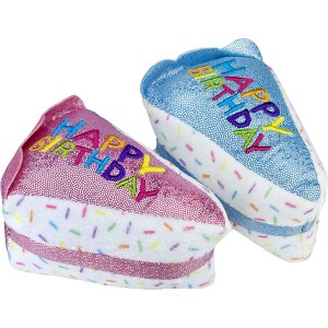 Multipet Birthday Cake Slice Cat Toy - Pack of 144 - 1 of 1